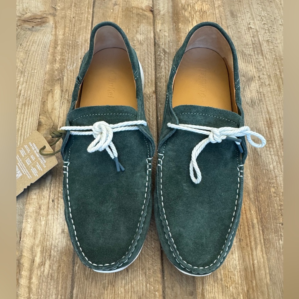 Kaa Genuine Italian Suede Driver (Men) Moss OluKai $150  Size 9